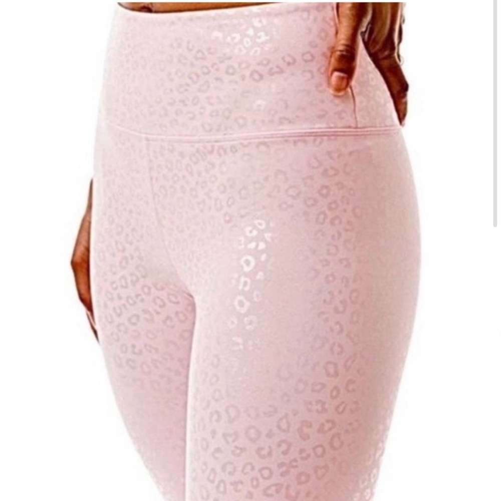 ZYIA Leopard Unicorn Light n Tight Hi-Rise 7/8 24"  Size 4